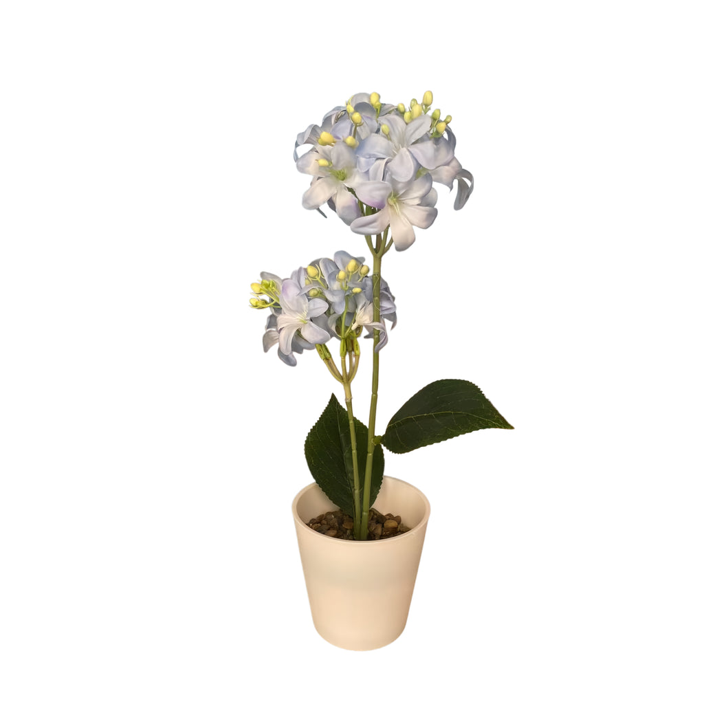 仿真绣球花盆栽