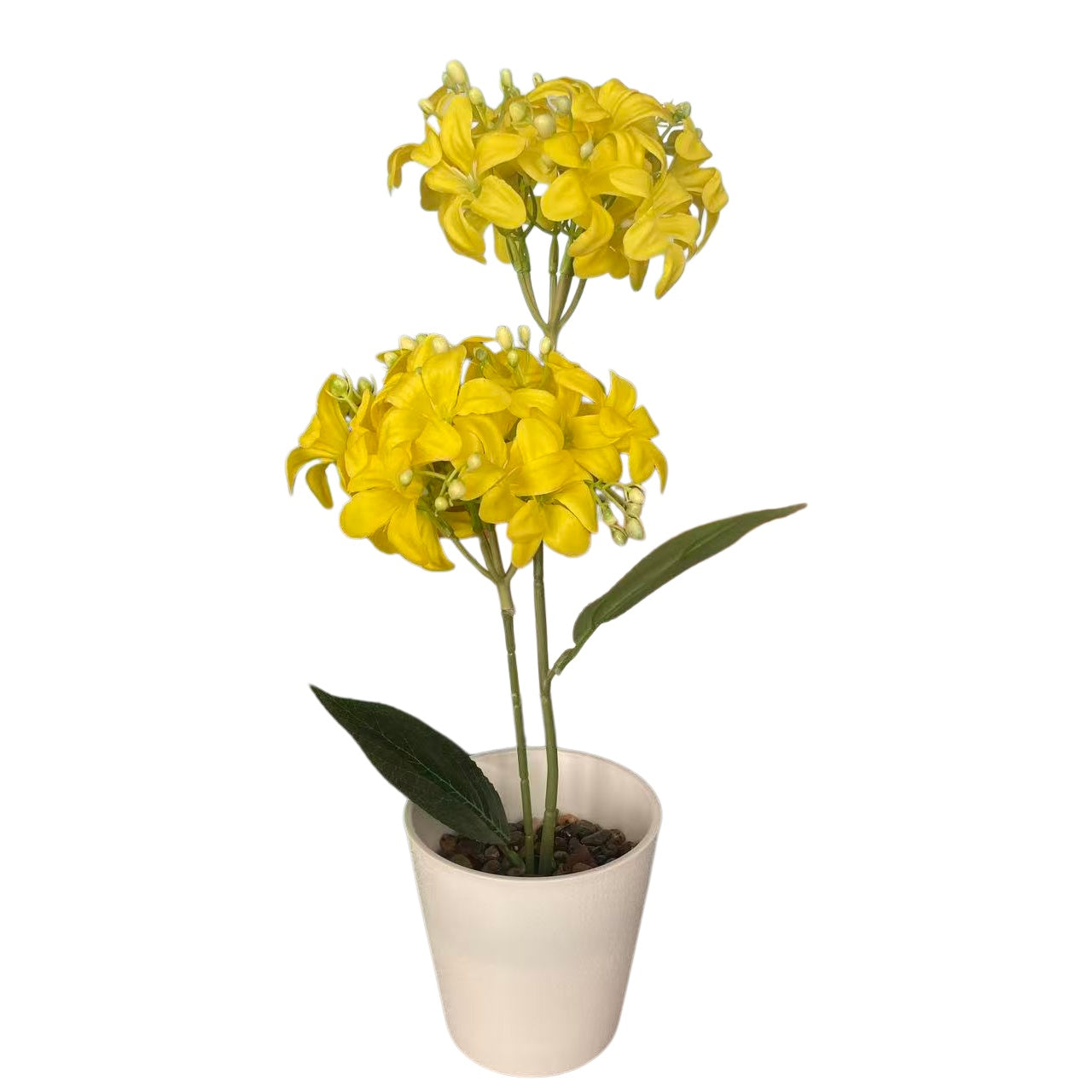 仿真绣球花盆栽