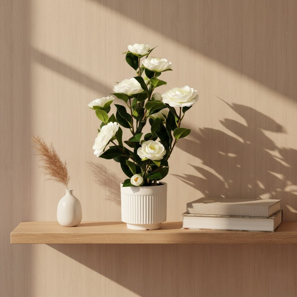 仿真山茶花