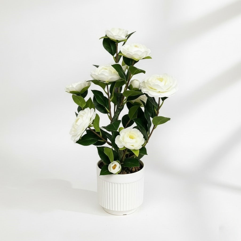 仿真山茶花
