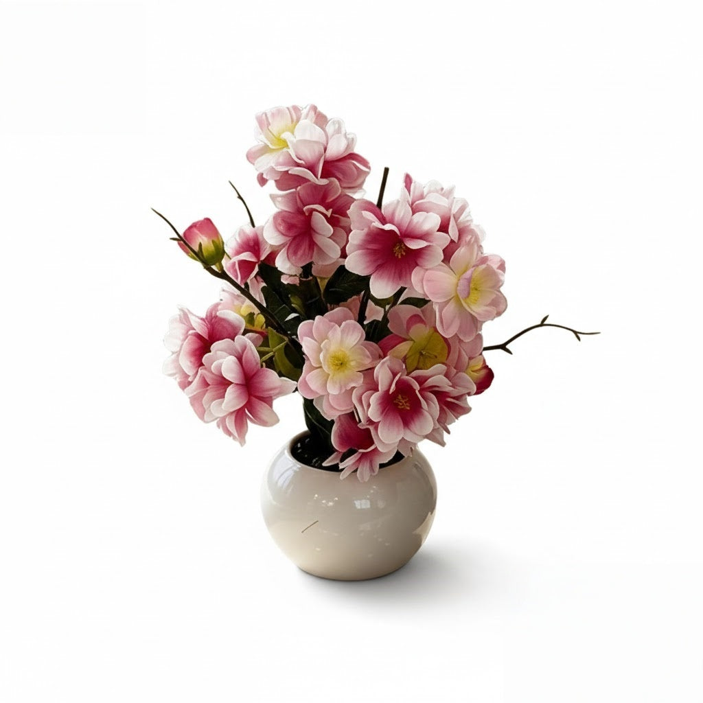 仿真樱花树盆栽